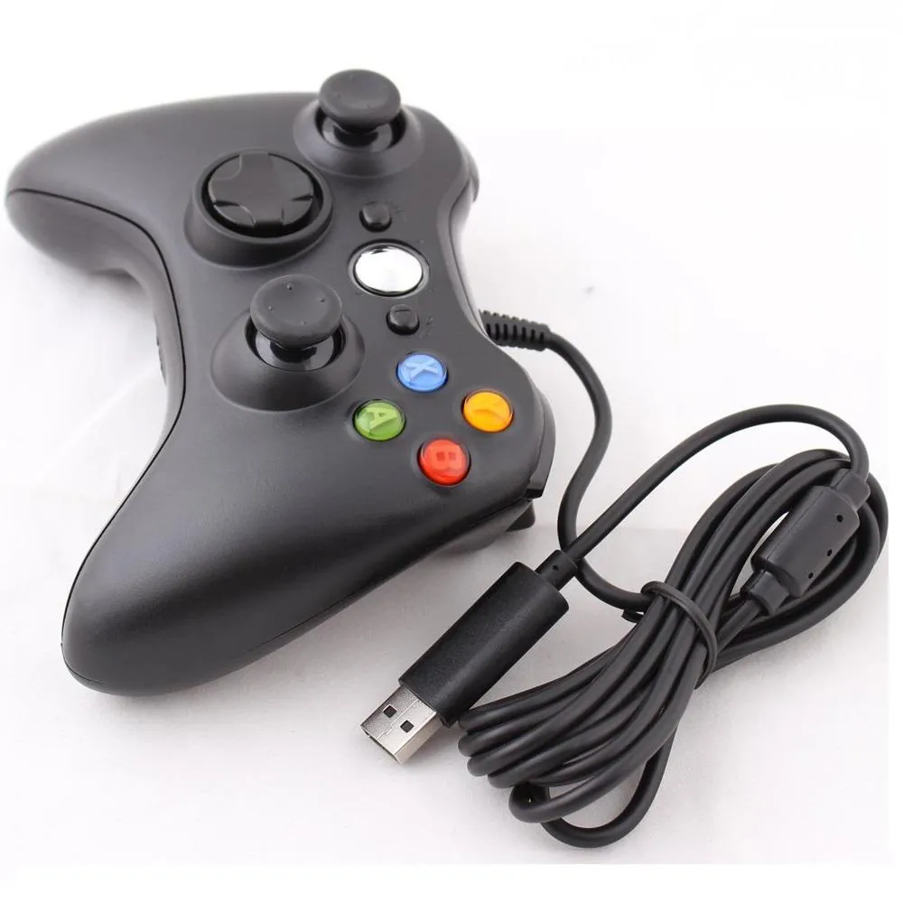 Control Gamepad Alámbrico para Xbox 360 y PC USB