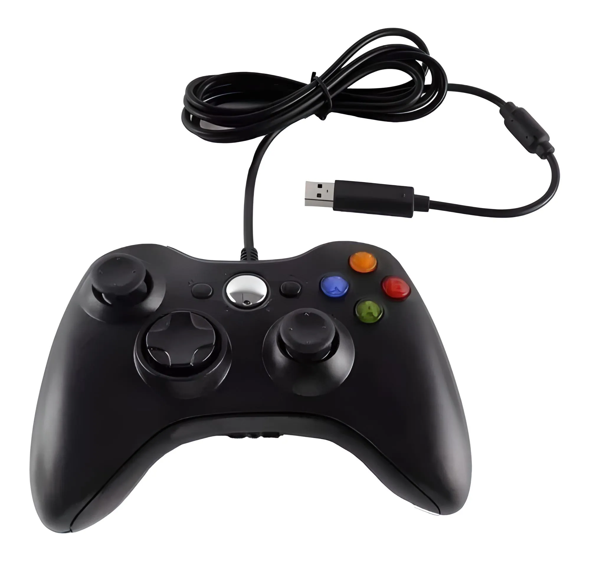 Control Gamepad Alámbrico para Xbox 360 y PC USB